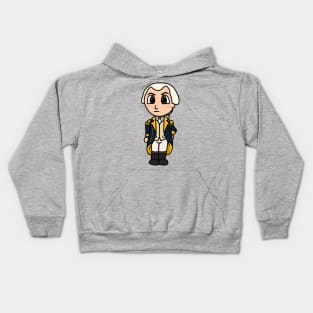 Chibi Nathanael Greene (Large Print) Kids Hoodie